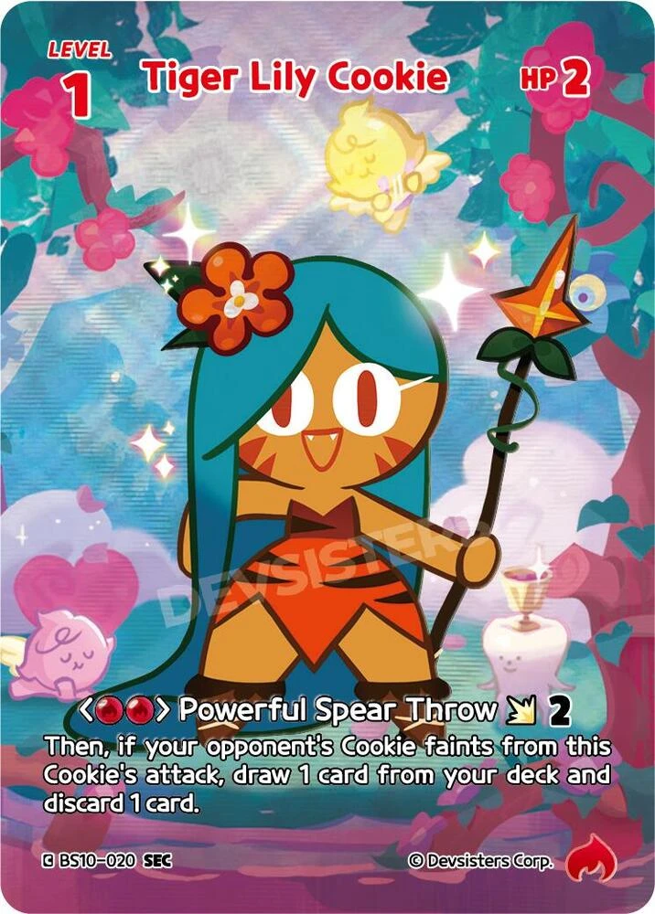 Tiger Lily Cookie