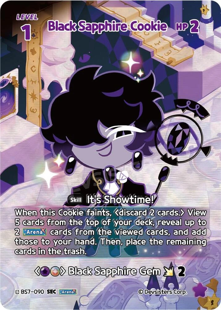 Black Sapphire Cookie