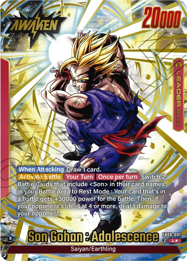 Son Gohan : Adolescence
