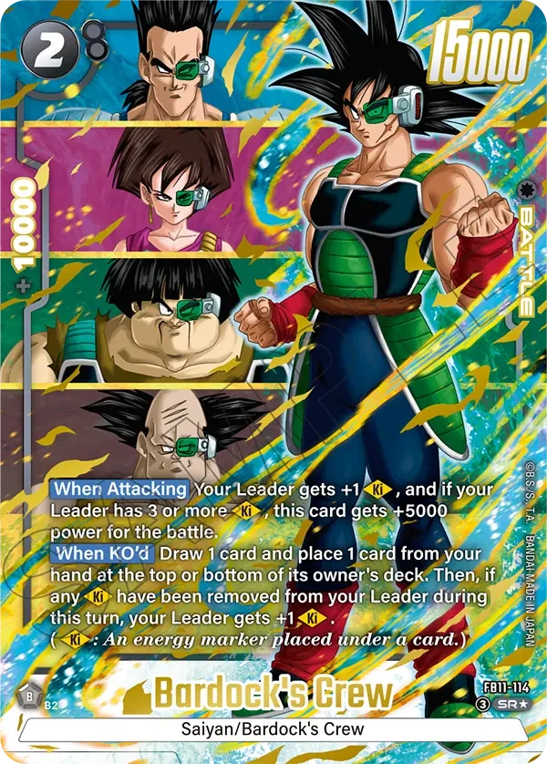 Bardock's Crew