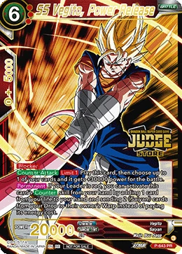 SS Vegito, Power Release