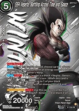 SS4 Vegeta, Battling Across Time and Space