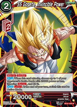SS Gogeta, Invincible Power