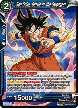 Son Goku, Battle of the Strongest