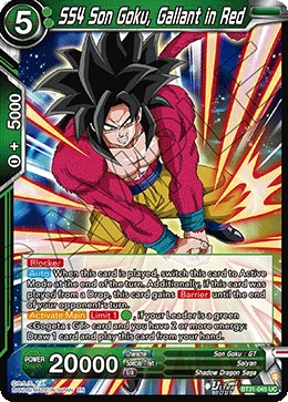 SS4 Son Goku, Gallant in Red