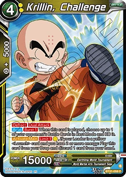 Krillin, Challenge