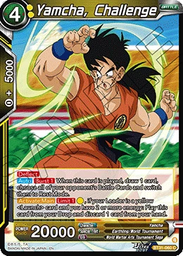 Yamcha, Challenge