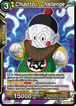 Chiaotzu, Challenge