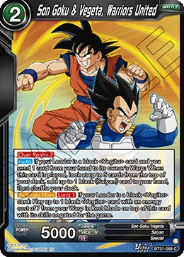 Son Goku & Vegeta, Warriors United