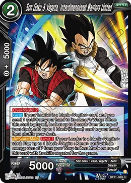 Son Goku & Vegeta, Interdimensional Warriors United