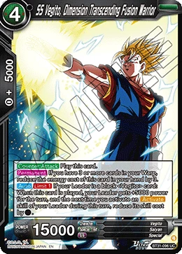 SS Vegito, Dimension Transcending Fusion Warrior