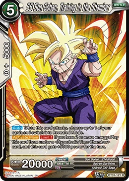 SS Son Gohan, Training in the Chamber