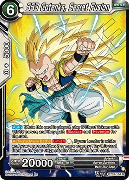 SS3 Gotenks, Secret Fusion