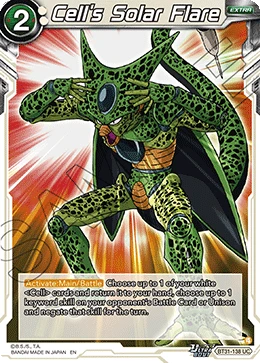 Cell’s Solar Flare