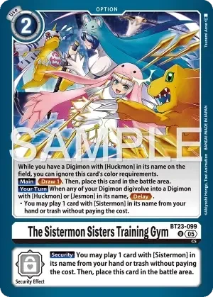 The Sistermon Sisters Training Gym