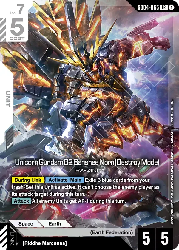 Unicorn Gundam 02 Banshee Norn (Destroy Mode)