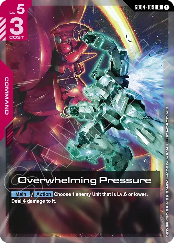 Overwhelming Pressure