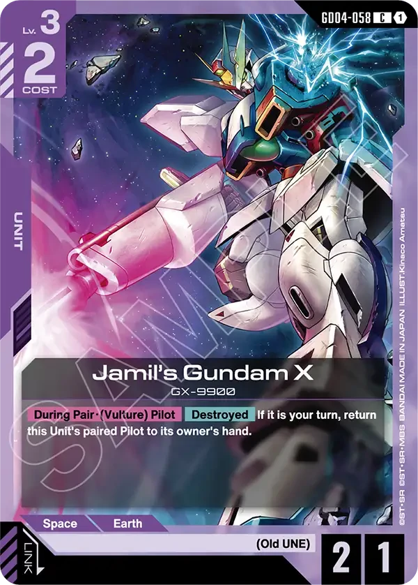 Jamil's Gundam X