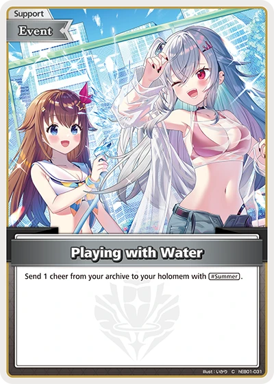 Playing with Water