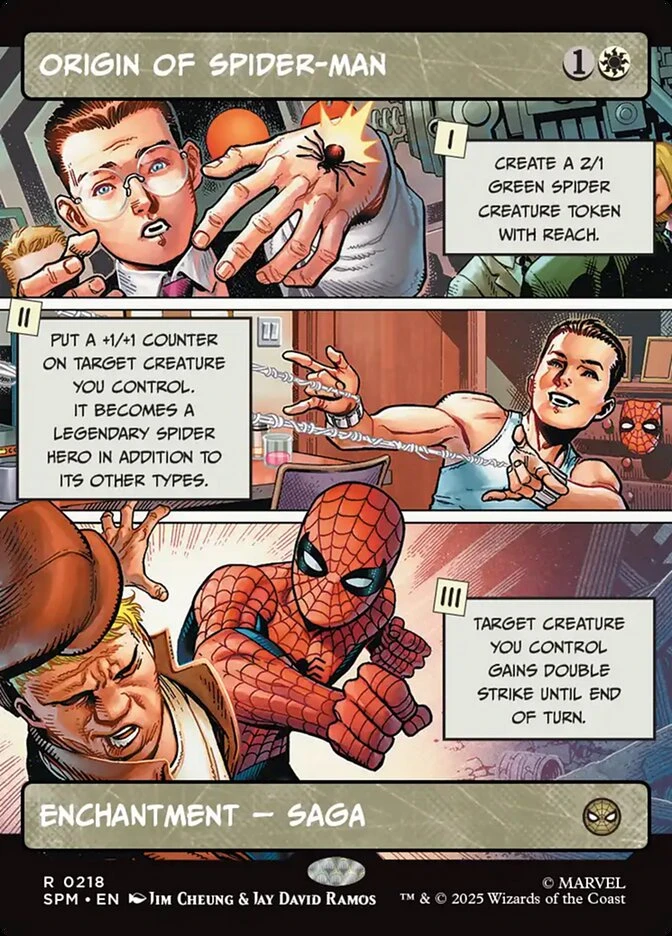 Origin of Spider-Man