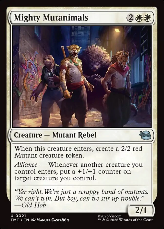 Mighty Mutanimals