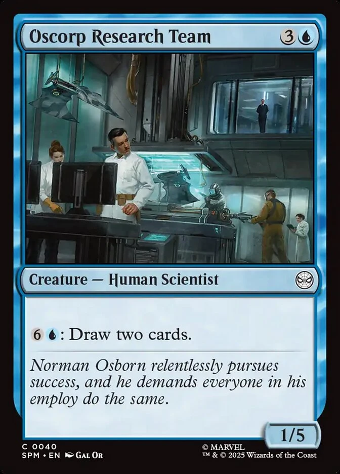 Oscorp Research Team