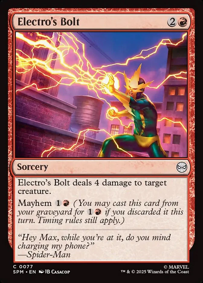 Electro's Bolt
