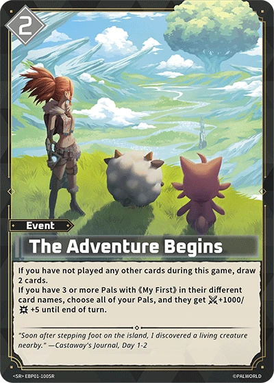 The Adventure Begins