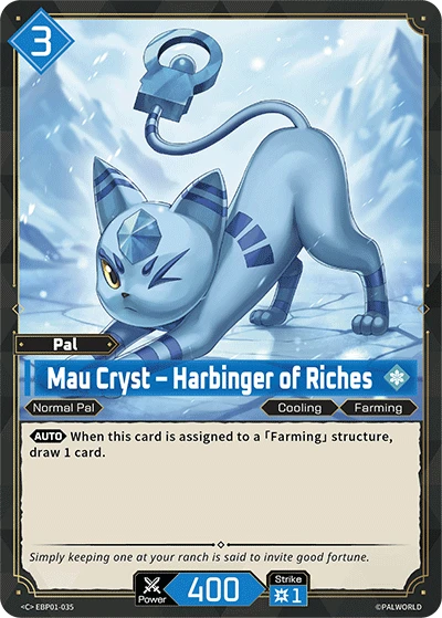 Mau Cryst – Harbinger of Riches