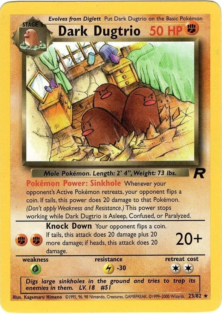 Dark Dugtrio
