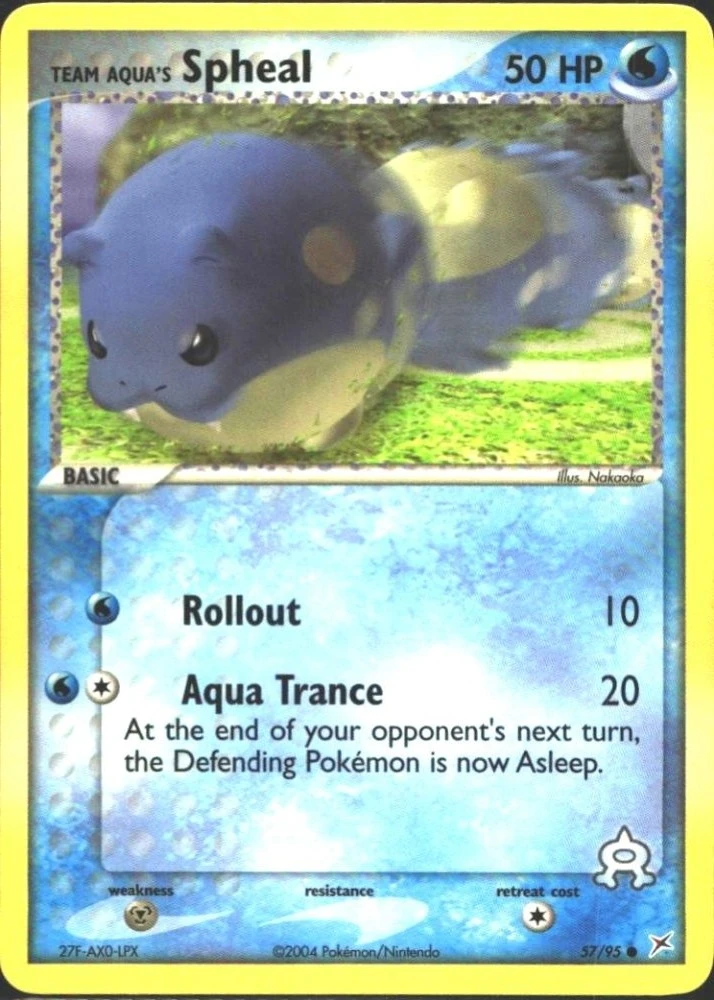 Team Aqua's Spheal