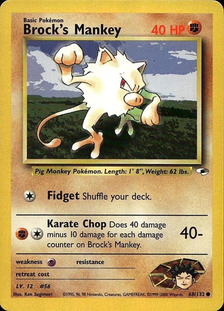 Brock's Mankey