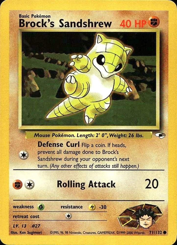 Brock's Sandshrew