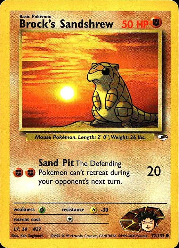 Brock's Sandshrew