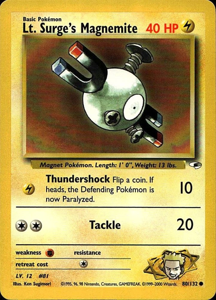 Lt. Surge's Magnemite