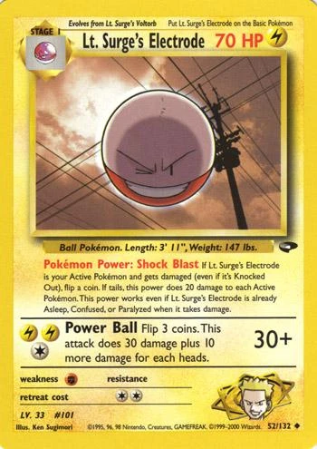 Lt. Surge's Electrode