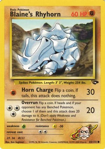 Blaine's Rhyhorn