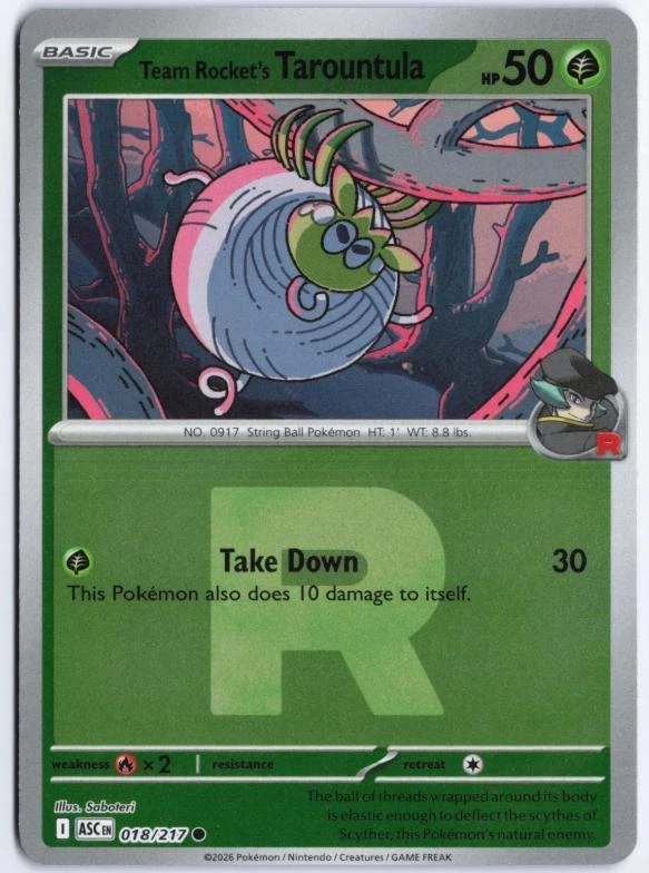Team Rocket's Tarountula
