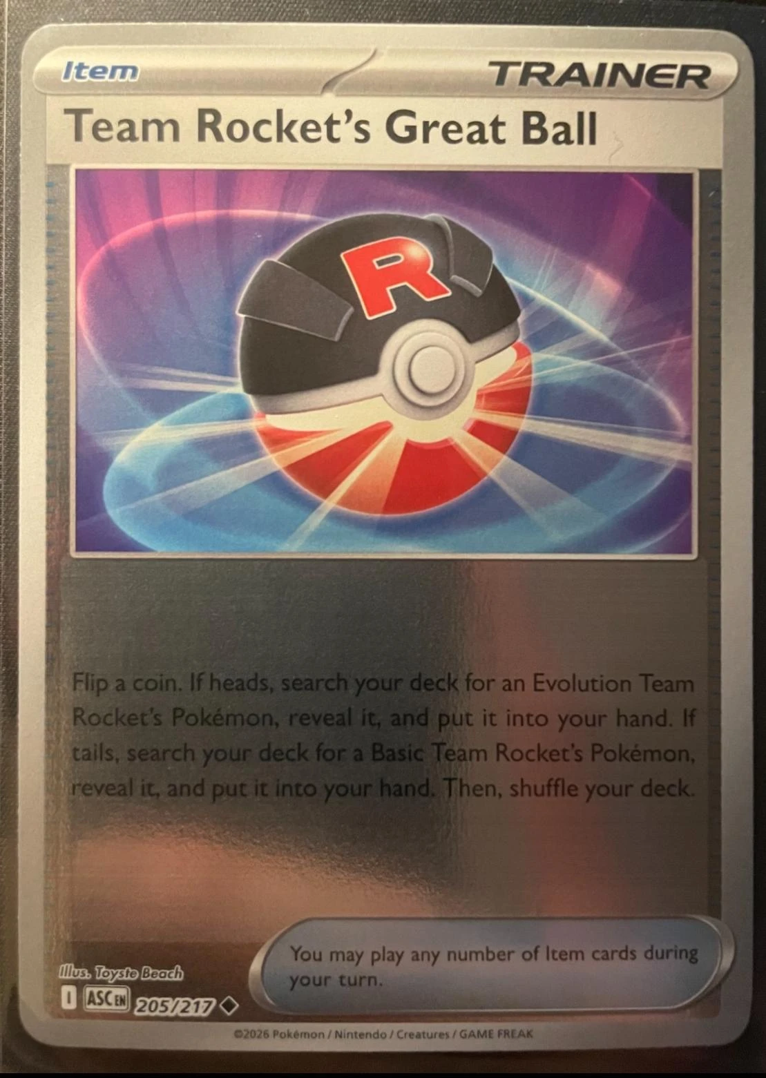 Team Rocket's Great Ball