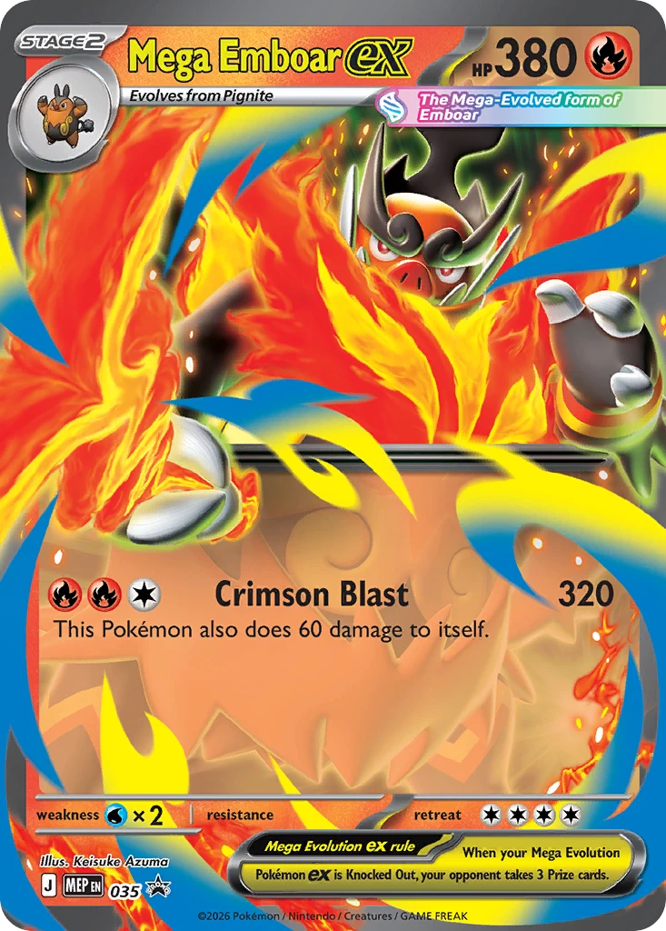 Mega Emboar ex