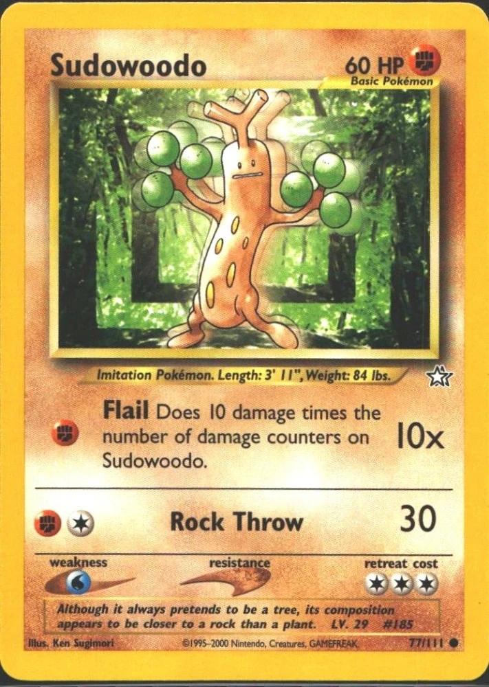 Sudowoodo
