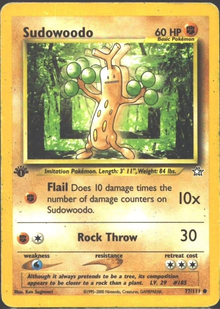 Sudowoodo