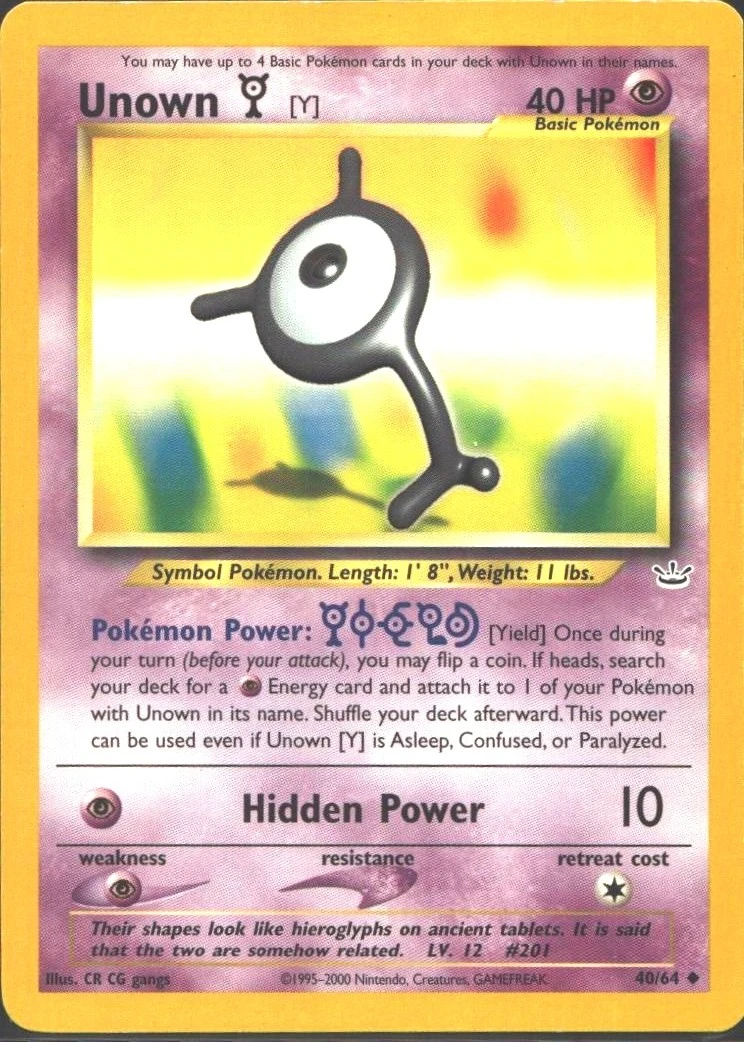 Unown [Y]