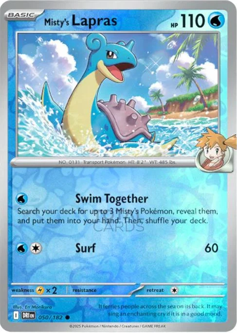 Misty's Lapras