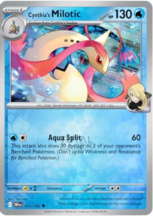 Cynthia's Milotic