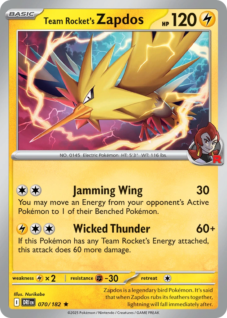 Team Rocket's Zapdos