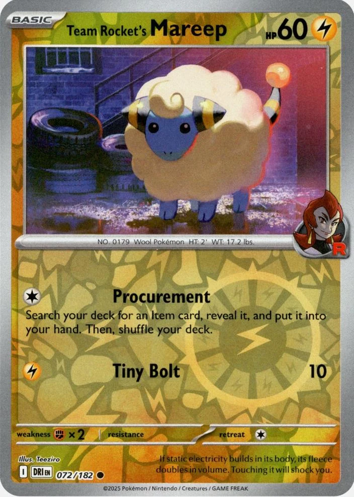 Team Rocket's Mareep