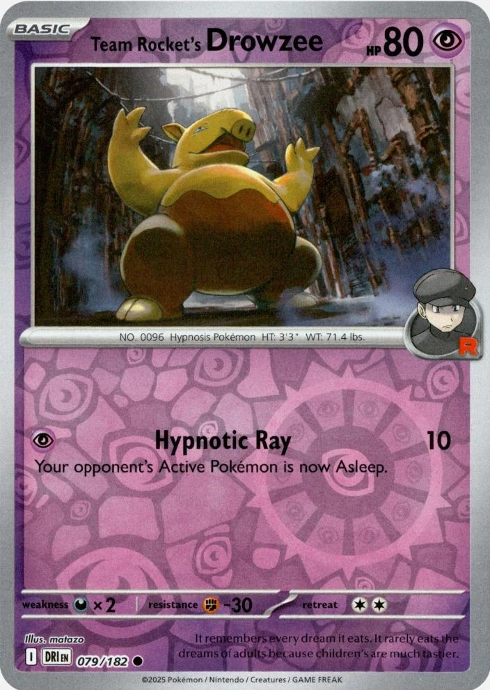 Team Rocket's Drowzee