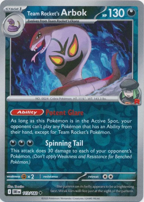 Team Rocket's Arbok