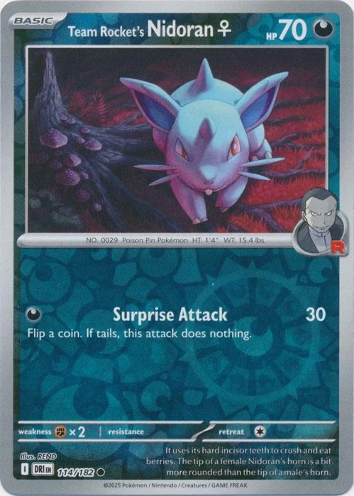Team Rocket's Nidoran♀